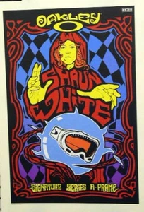 OAKLEY '07 SHAUN WHITE snowboard promo Display New Old Stock Flawless Perfection - Picture 1 of 1