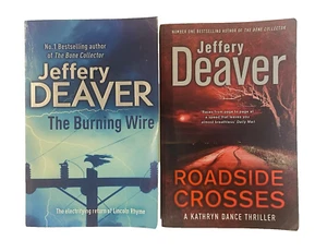 Jeffery Deaver Paperback Book x2 Bundle Crime Thriller Suspense Lot - Bild 1 von 14