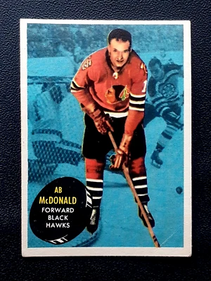 AB McDONALD 1961-62 TOPPS 61-62 NO 27 EX                  63153 - Image 1 of 2
