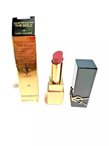 YSL Rouge ROUGE PUR COUTURE LONG LASTING LIP CARE N44 Nude Lavalliere BNIB - Picture 1 of 2