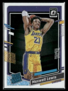 Donruss Optic #211 2023-24 Maxwell Lewis Los Angeles Lakers novato - Imagen 1 de 2