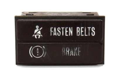 Luz de tablero de freno de cinturón de sujeción 84-93 VW Rabbit Convertible Cabriolet 171 919 235 P Foto 1 de 4