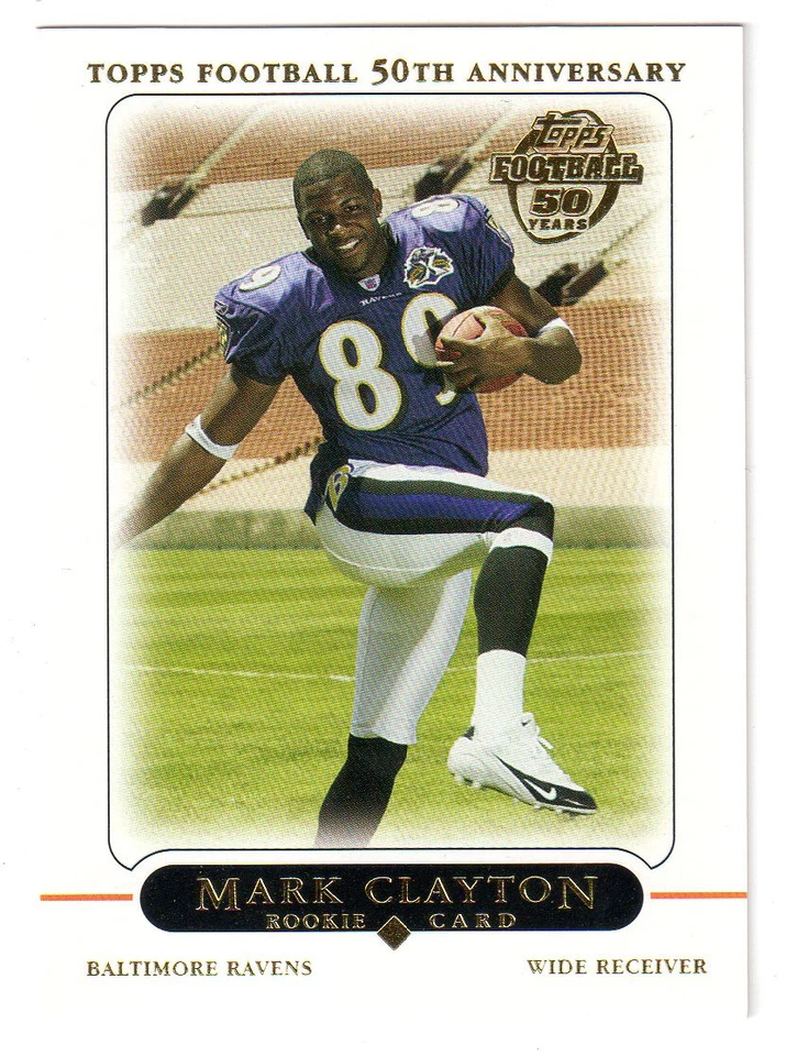 2005 Topps 50th Anniversary #234 DEREK ANDERSON RC! RAVENS - Image 1 of 1