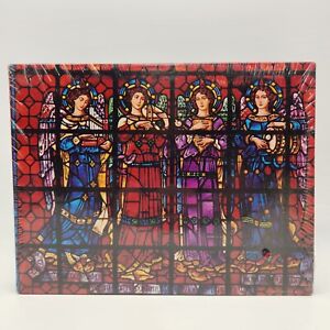 Springbok Stained Heavenly Glass Hallmark Jigsaw Puzzle 500 Pcs Vintage