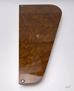 Thorens TD 124 / II Tonearm Board Tonarmbrett Base Panel Veneer  - Picture 1 of 1