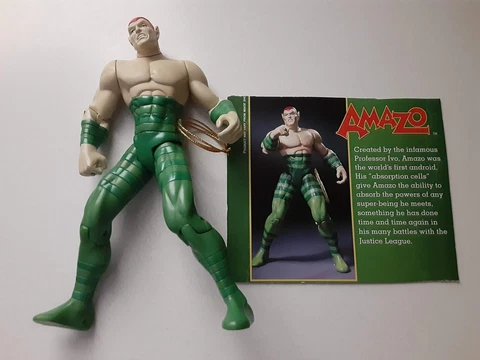 DC Direct JLA Amazing Androids AMAZO 6” Loose Figure Justice League Cover