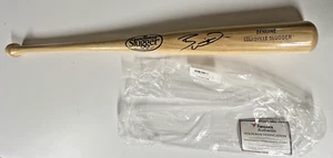 Bobby Witt Jr. Bate de béisbol firmado Louisville Slugger Kansas City Royals automático. - Imagen 1 de 8