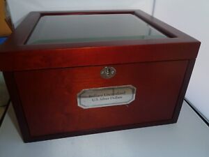 Brilliant Uncirculated US Silver Dollar Display Case BOX ONLY