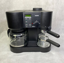 KRUPS Cafe Bistro 4-Cup Espresso Maker / 10-Cup Coffee Machine Black No. 867