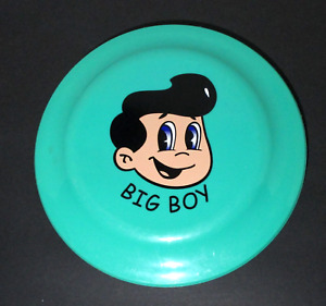 Big Boy 9" Humphrey Flyer Vintage Restaurant Advertising Frisbee Toy Fun Green