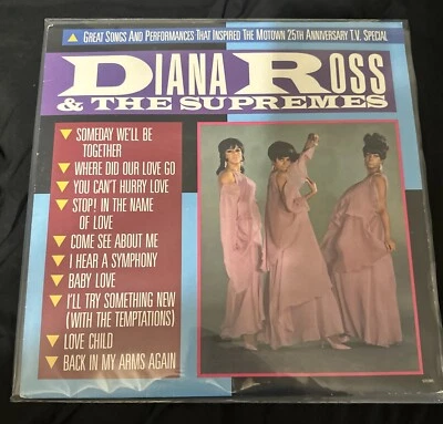 Diana Ross & The Supremes - Songs From Motown 25th Aniversary Special Vinyl LP - Image 1 of 4