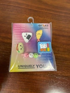 Crocs Shoe Charms 5 piece Set - Cute Snacks - Picture 1 of 2