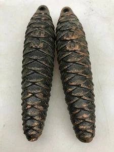 Reloj de cuco reloj de pared > 2 pesos conos reloj de la Selva Negra 433 g 12 cm de largo cada uno / 479 - Imagen 1 de 4