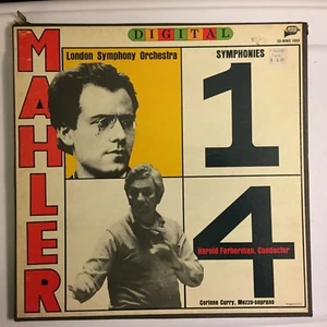 Mahler Symphonies 1&4 LSO Farberman, Corinne Curry MMG 3D-MMG 106X 3LP Digital - Picture 1 of 10