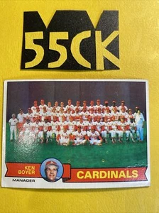 1979 Topps St. Louis Cardinals - Ken Boyer FAST FREE SHIPPING ๐ *55CK* - Picture 1 of 11