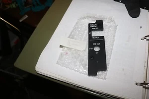 NOS Vintage F-16 nuclear consent radar altimeter cockpit panel 16F0320-13 - Picture 1 of 3