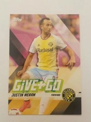 MERAM KAMARA 2017 TOPPS MLS GIVE AND GO INSERT #GG-MK COLUMBUS CREW - Image 1 of 2