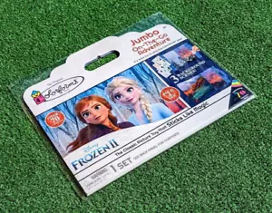 2021 Colorforms Disney Frozen II Jumbo On-the-Go Abenteuer Alter 3+ 10x12 Set Neu - Bild 1 von 2