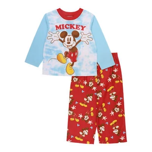 Disney Mickey Mouse Tie-Dye 2-Piece Toddler Pajama Set Multi-Color - Picture 1 of 1