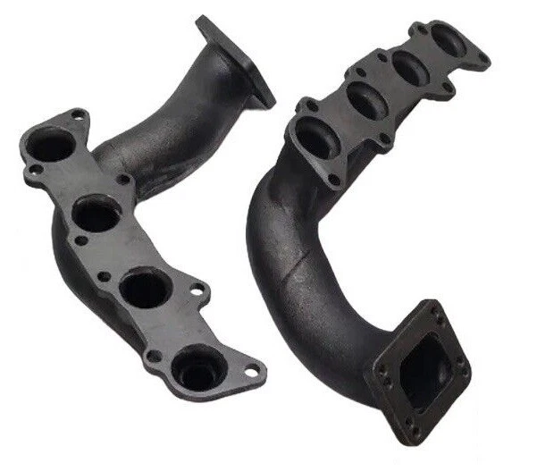 FOR Coyote Ford Mustang 2011+ 5.0 Twin Turbo Charger Cast Manifolds T3T4 Flanged - Image 1 of 1