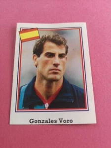Gonzales Voro Espagne Euroflash Sticker Football Coupe Du Monde 1994 #191 - Picture 1 of 2