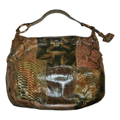 PRADA ~ LIMITED super RARE * Large Tote Real snakeskin bag ~ 100% AUTHENTIC 6K - Image 1 of 4