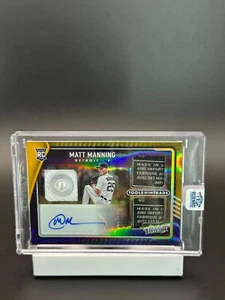 2022 Panini Absolute Baseball Tools of the Trade Patch Auto MATT MANNING /50 RC - Picture 1 of 4