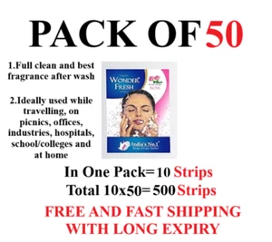 500 Pieces Of Disposable Hand Soap Paper And Portable Hand Soap Strips Traveling - Picture 1 of 11