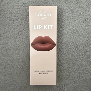 LACURA LIP KIT - MATTE LIQUID LIPSTICK & LIP LINER. Velvet Sugar NEW/ BOXED - Picture 1 of 3