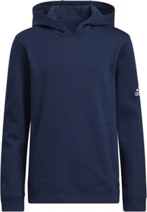 S97478 Adidas Fleece Hoodie Kid's Multisport Navy S - Picture 1 of 3
