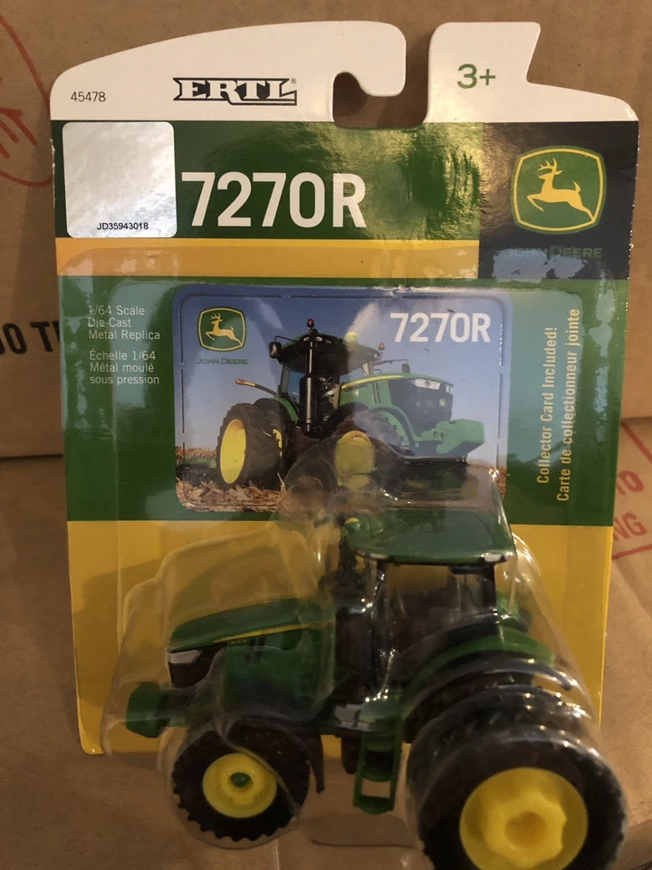 ERTL 1:64    1/64   die-cast JOHN DEERE 7270R Tractor. - Image 1 of 1