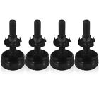 4 Sets Adjustable Leveling Feet Table Feet Screw On Leveling Feet Pads Set Table