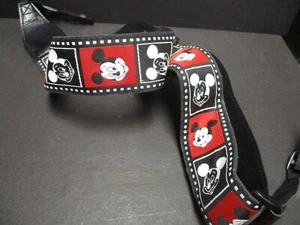 Disney Mickey Mouse wide camera strap 35mm or digital MINT CONDITION VINTAGE - Picture 1 of 5