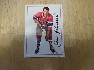 1994 Parkhurst 1956-57 Missing Link Lucky Autographs A-5 Jean Beliveau Auto Card - Picture 1 of 4