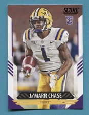 2021 PANINI SCORE Ja'MARR CHASE RC ROOKIE CARD #325