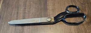 Vintage WISS 9” Pinking Shears Seamstress Scissors ~ Newark, NJ USA ~ T7876 - Picture 1 of 12