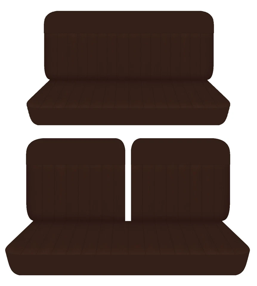 Se adapta a 1947 Plymouth P-15 Special Deluxe Club Coupe fundas de asiento delanteras y traseras Foto 1 de 2