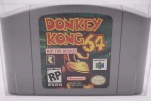 MINT Donkey Kong 64 Kiosk Not for Resale Gray Cart DEMO GREY NFR Nintendo 64 n64 - Picture 1 of 14