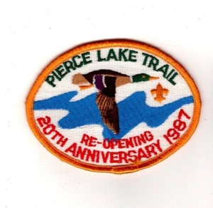 Pierce Lake Trail Rock Cut State Park, Blackhawk Area Cncl, Illinois, 20th Anniv - Picture 1 of 1