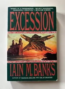 IAIN M. BANKS Excession | 1997 Bantam Trade Paperback - Picture 1 of 6