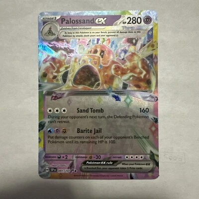 Palossand ex 091/191 Sv08: Surging Sparks Holo Pokemon Card Double Rare - Image 1 of 2