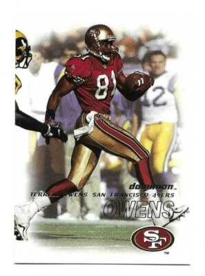 TERRELL OWENS 2000 SKYBOX DOMINION CARD NM-MT CONDITION - Image 1 of 2