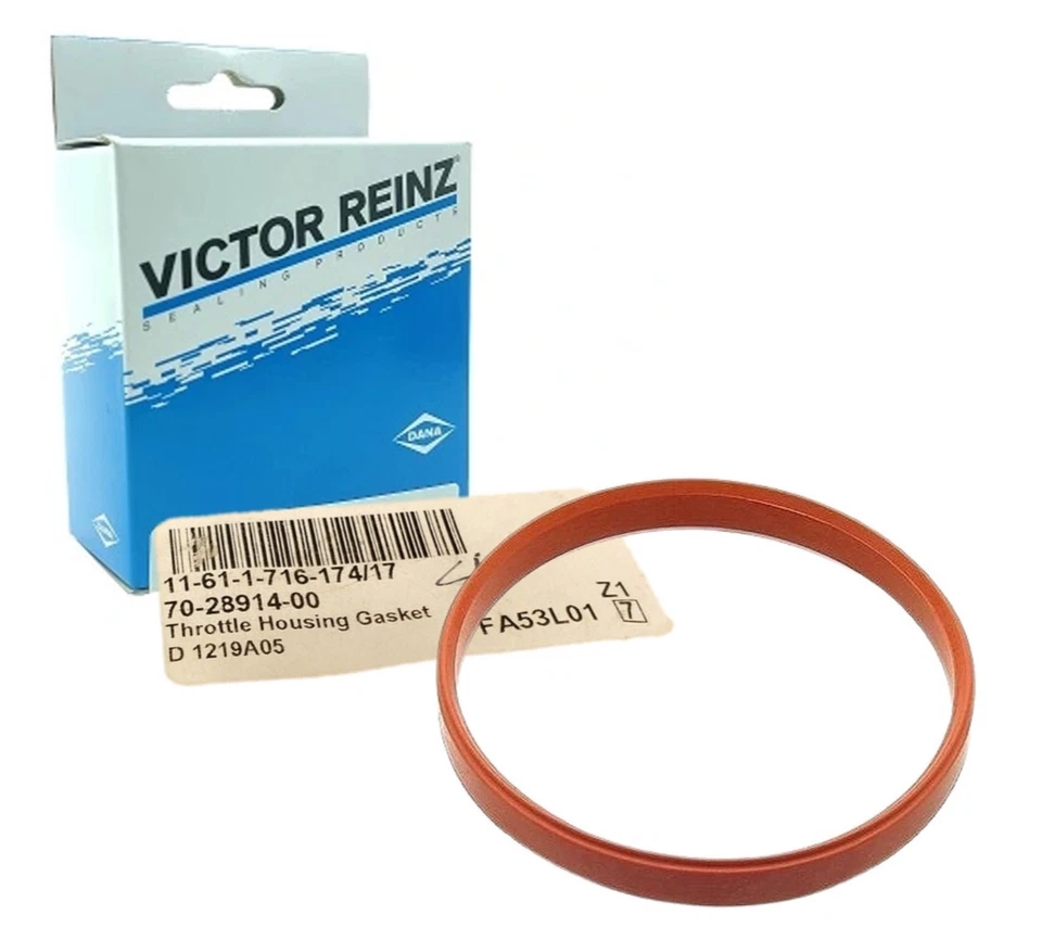 Throttle Housing Gasket to Intake Manifold for BMW E36 E34 E39 E46 Z3 1716174 - Image 1 of 1