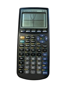 Texas Instruments TI-83 grafischer Handrechner getestet/funktioniert gebraucht - Bild 1 von 4