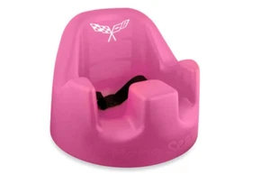 Megaseat Corvette Infant Floor Seat with Safety Belt, Pretty Pink - Picture 1 of 3