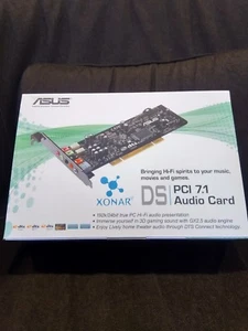ASUS Xonar DS 7.1 Channels 24-bit 192KHz PCI Interface Audio Card - Picture 1 of 2