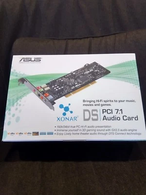 ASUS Xonar DS 7.1 Channels 24-bit 192KHz PCI Interface Audio Card - Image 1 of 2
