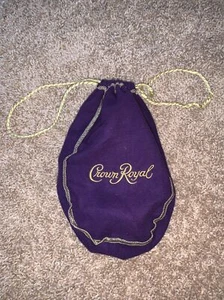 Original Classic Crown Royal Bag Purple - Picture 1 of 5