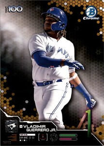 2019 Bowman Chrome 5x7 Scouts Top 100 Gold YOU PICK #d 03/10