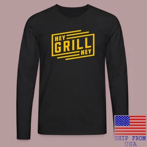 Hey Grill Hey Black Size S-2XL - Picture 1 of 1